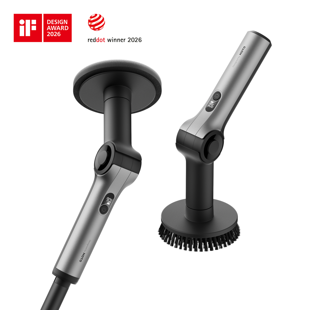 HOTO Flexi™ Cordless Spin Scrubber